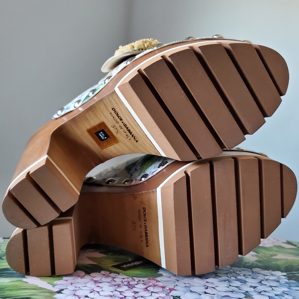 Dolce & Gabbana Platform Mules - Picture 12 of 12